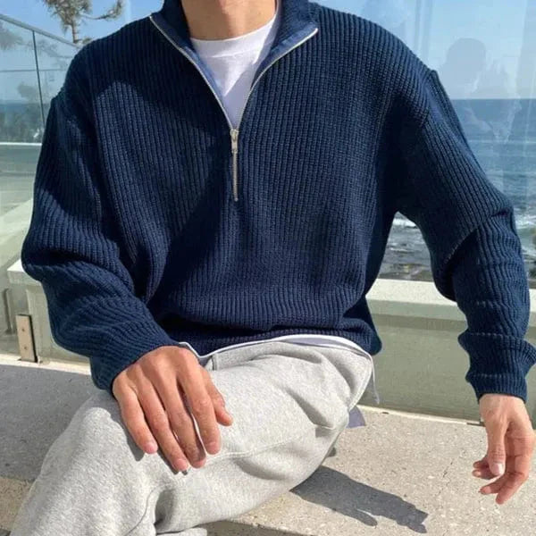 Half-Zip Sweater for Men