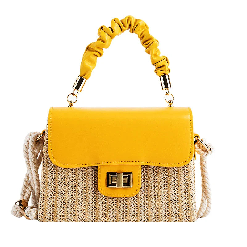 Stylish Designer-Inspired Handbag Yellow CHINA