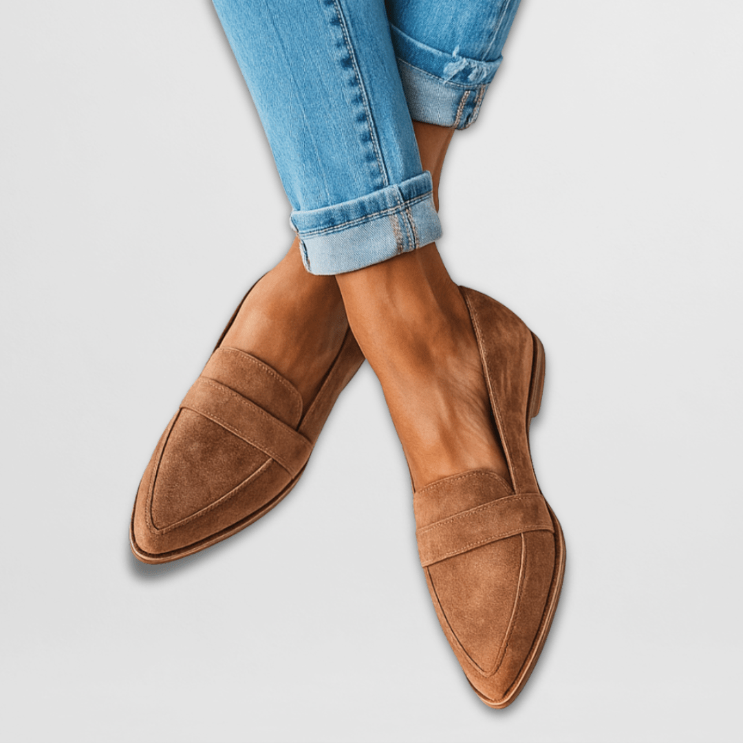 Helen | Women's Soft Suede Orthopedic Loafers-MODAUTLET