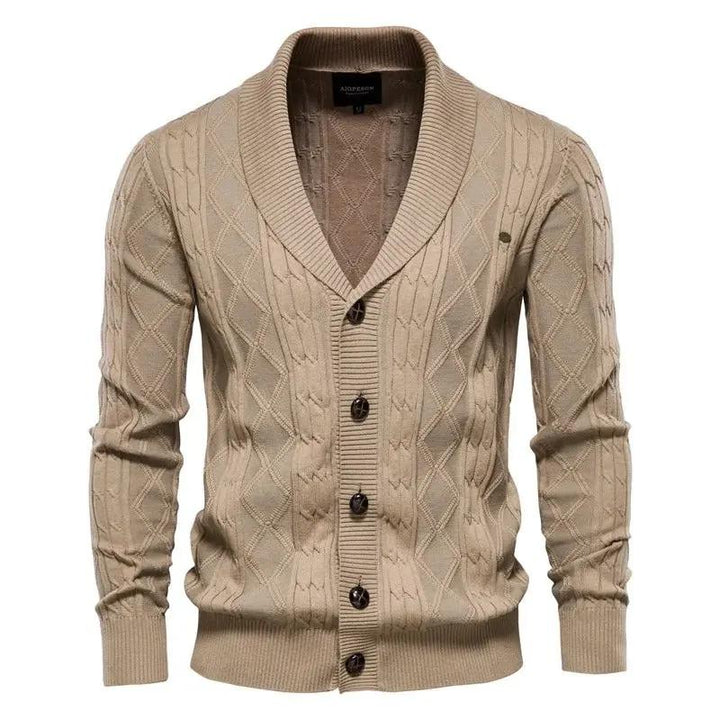 Heritage Cardigan from Cambridge Beige
