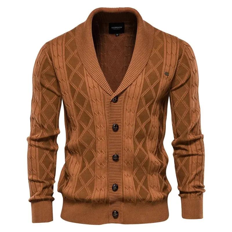 Heritage Cardigan from Cambridge Brown