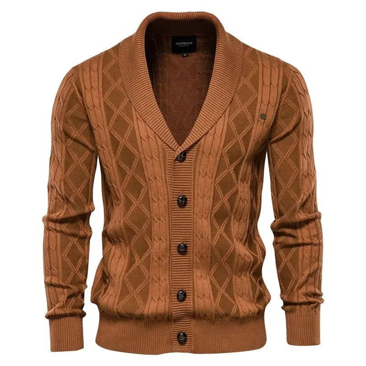 Heritage Cardigan from Cambridge Brown