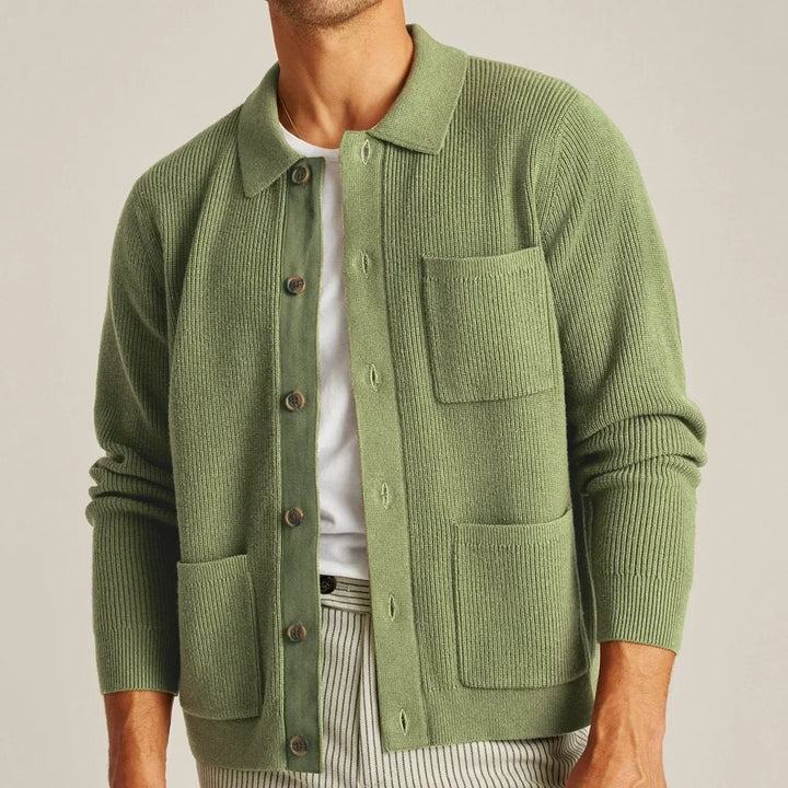 Heritage Torino Cardigan Green