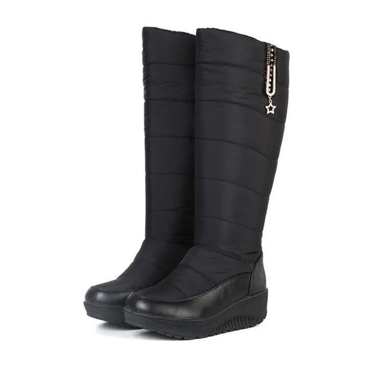 Women's Stylish High-Top Winter Boots – Warm & Comfortable-MODAUTLET