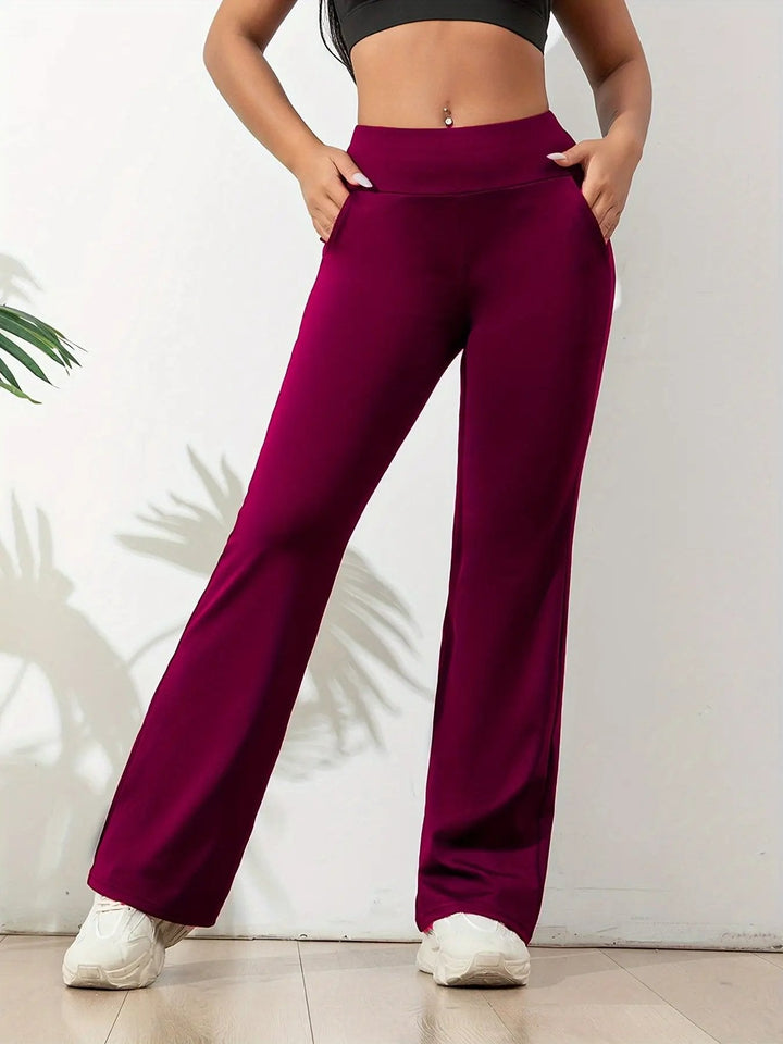 Stylish High-Waisted Yoga Pants for Women – Flexible Fit-MODAUTLET