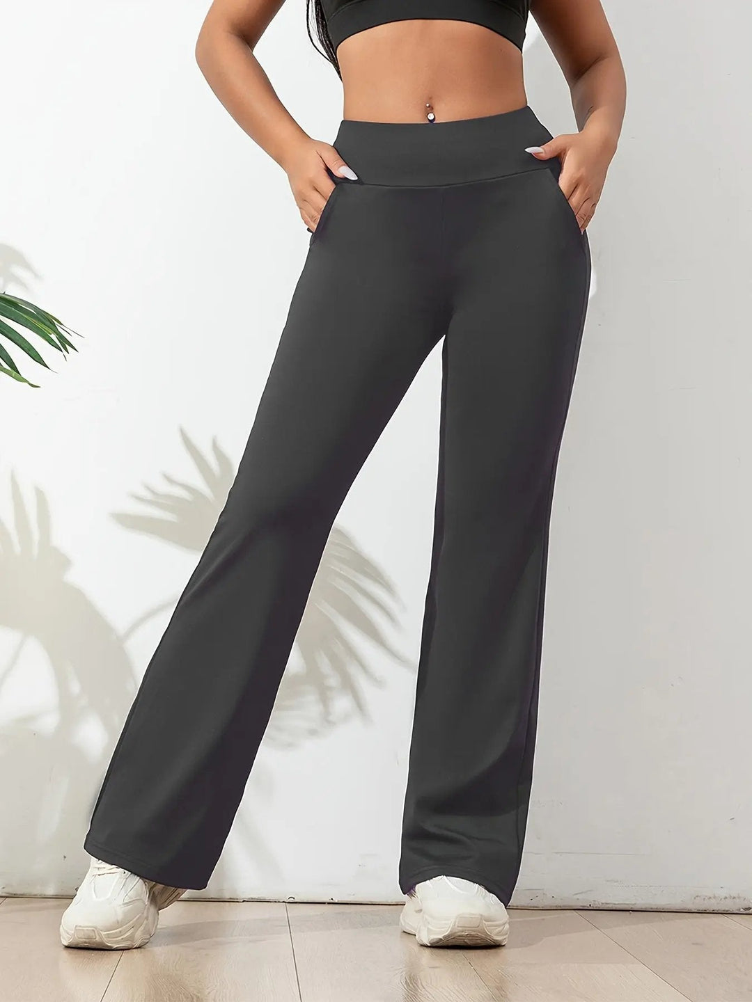 Stylish High-Waisted Yoga Pants for Women – Flexible Fit-MODAUTLET