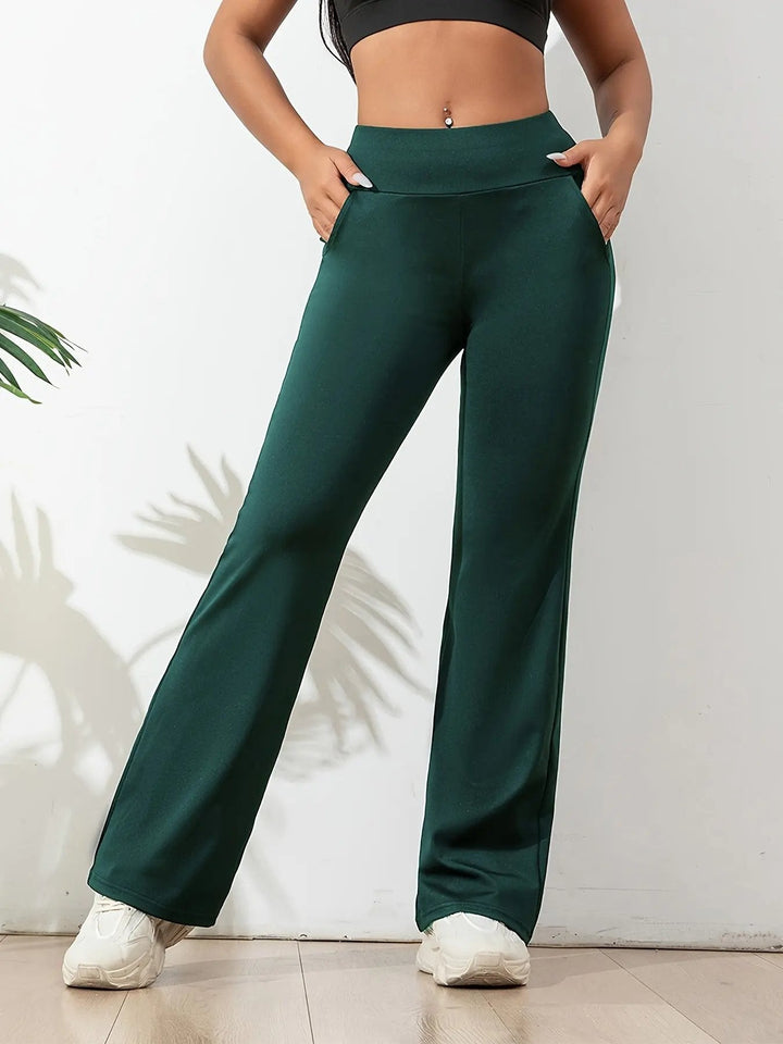 Stylish High-Waisted Yoga Pants for Women – Flexible Fit-MODAUTLET