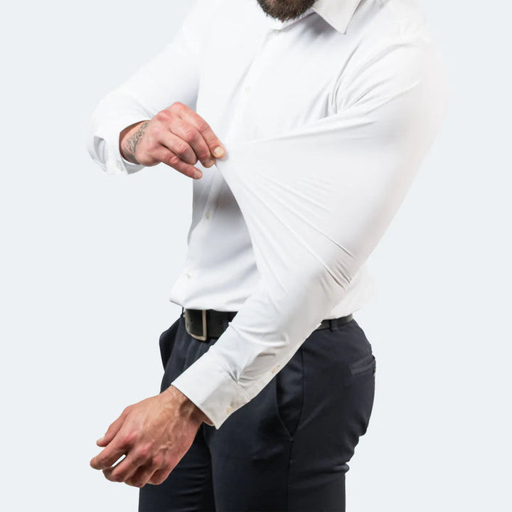 Men's Stretch Comfort Dress Shirt-MODAUTLET
