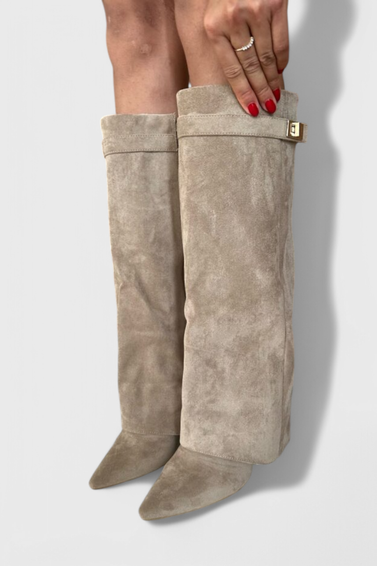 Raya Sleek Everyday Boots-MODAUTLET