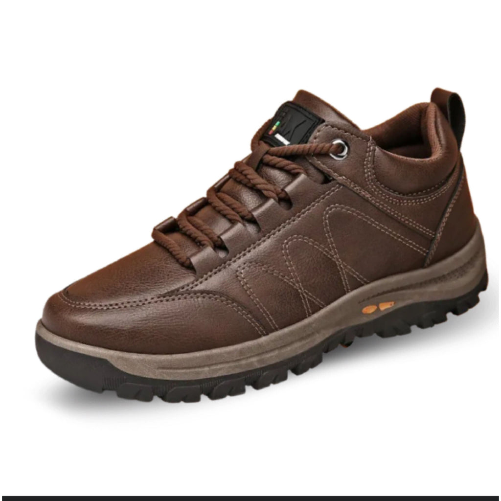 Men's Orthopedic Sports Shoes - Orthogy Deluxe Brown