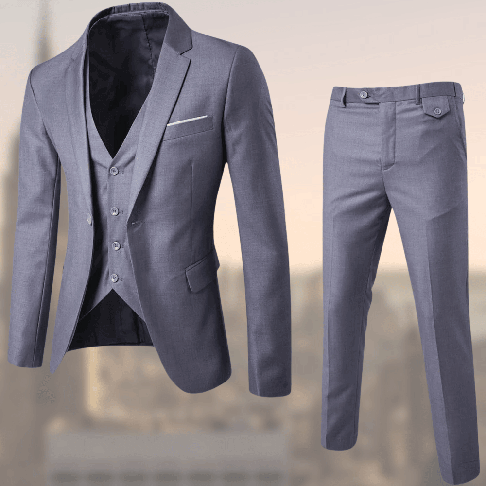 Costume trois pièces pour invité de mariage homme