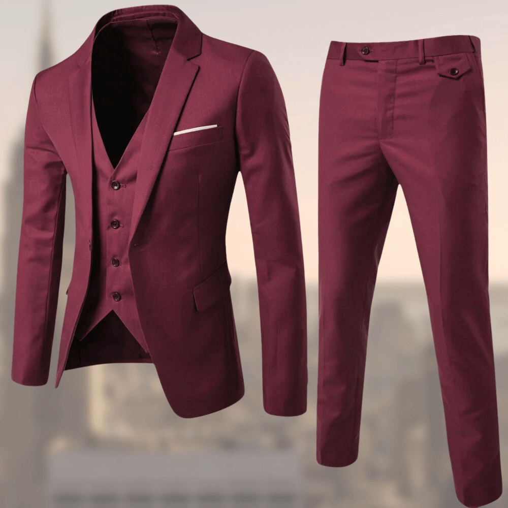 Costume trois pièces pour invité de mariage homme