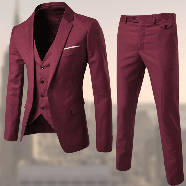 Costume trois pièces pour invité de mariage homme