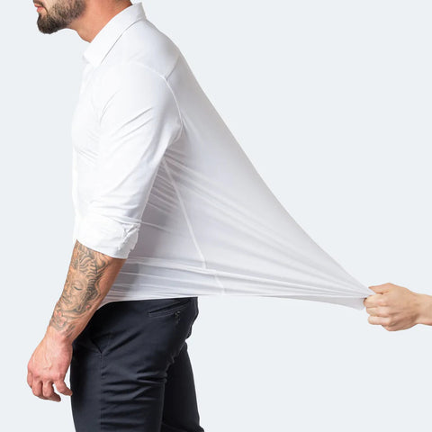 Men's Stretch Comfort Dress Shirt-MODAUTLET