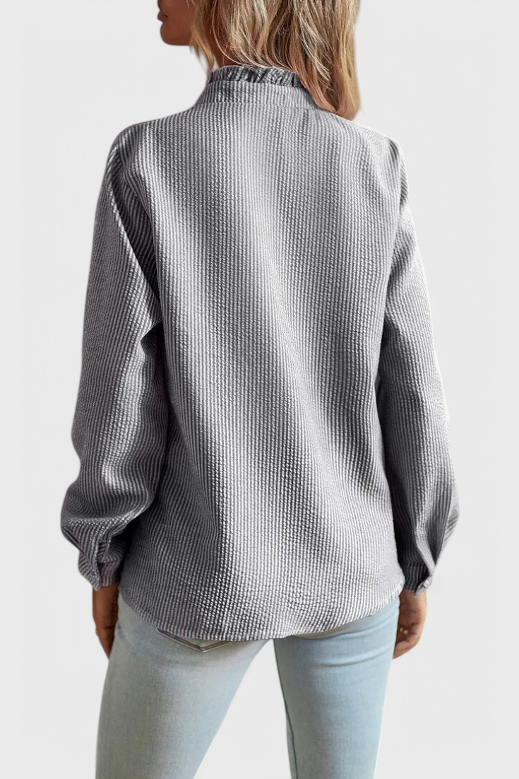 Women's Elegant Ruffles Blouse-MODAUTLET