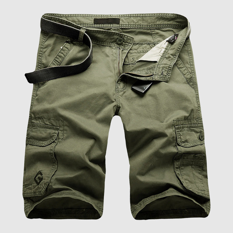 James | Men's Cargo Shorts with Side Pockets-MODAUTLET