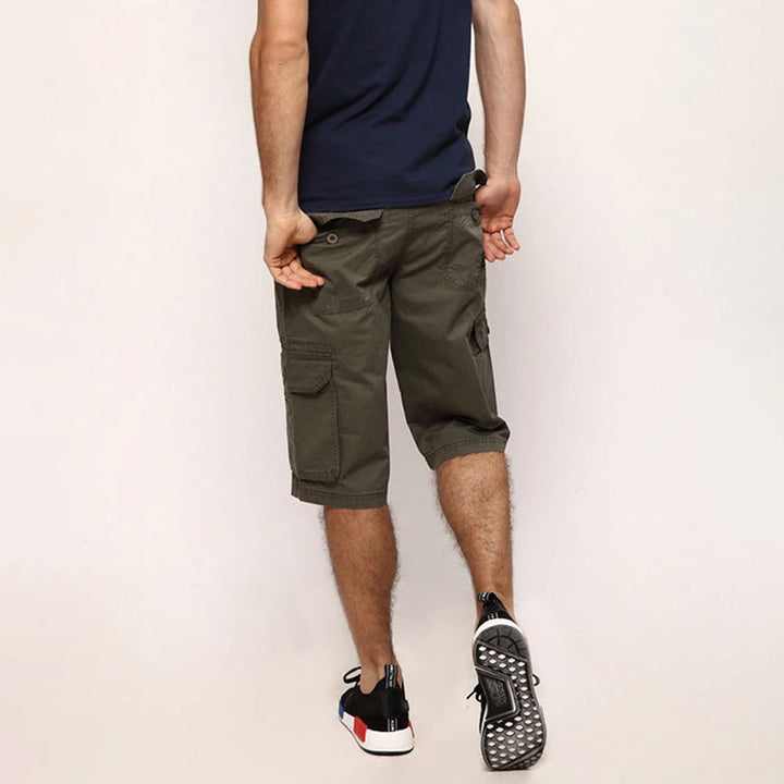 James | Men's Cargo Shorts with Side Pockets-MODAUTLET