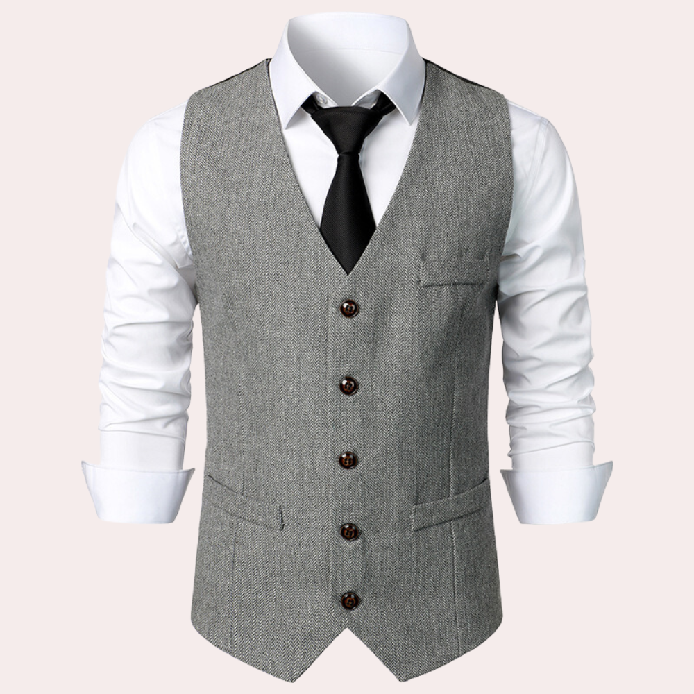 Chaleco de estilo Oktoberfest para hombre