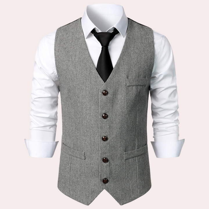 Chaleco de estilo Oktoberfest para hombre