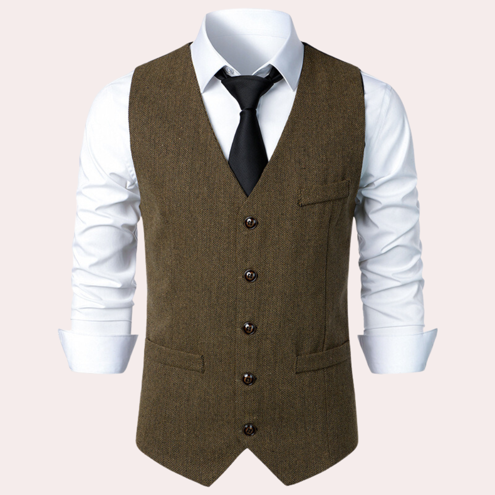 Chaleco de estilo Oktoberfest para hombre