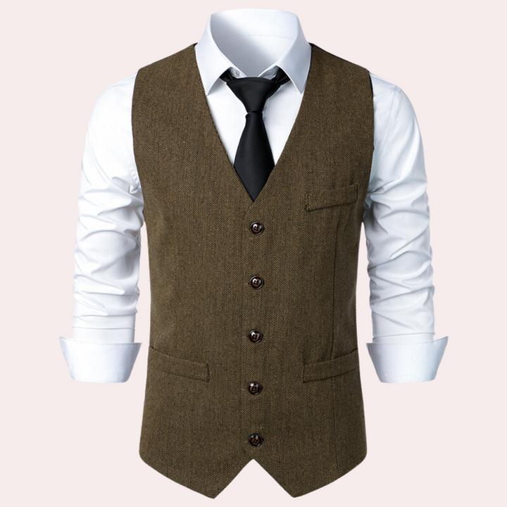 Chaleco de estilo Oktoberfest para hombre