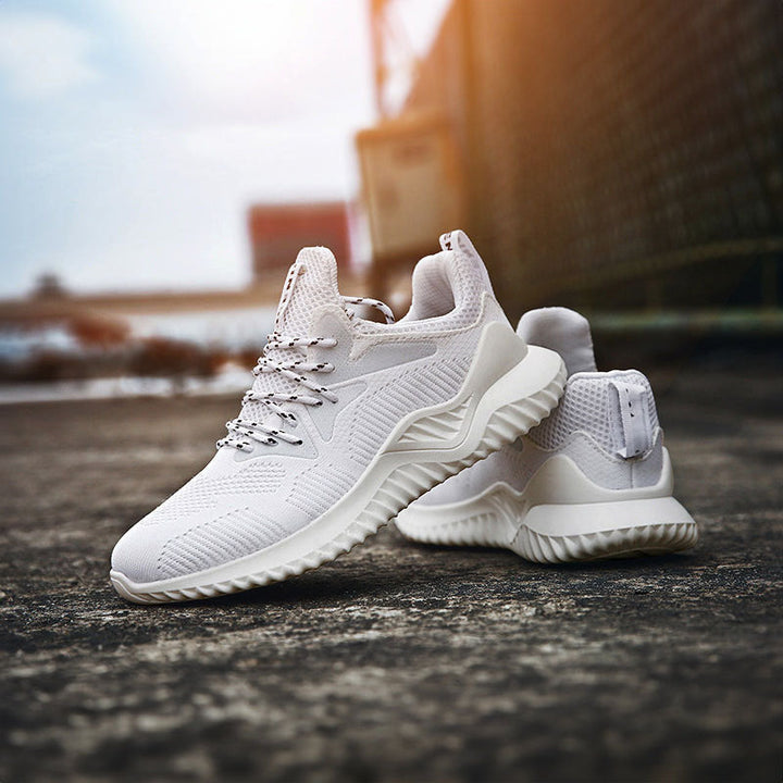 John | Men's Casual Mesh Panel Sneakers-MODAUTLET