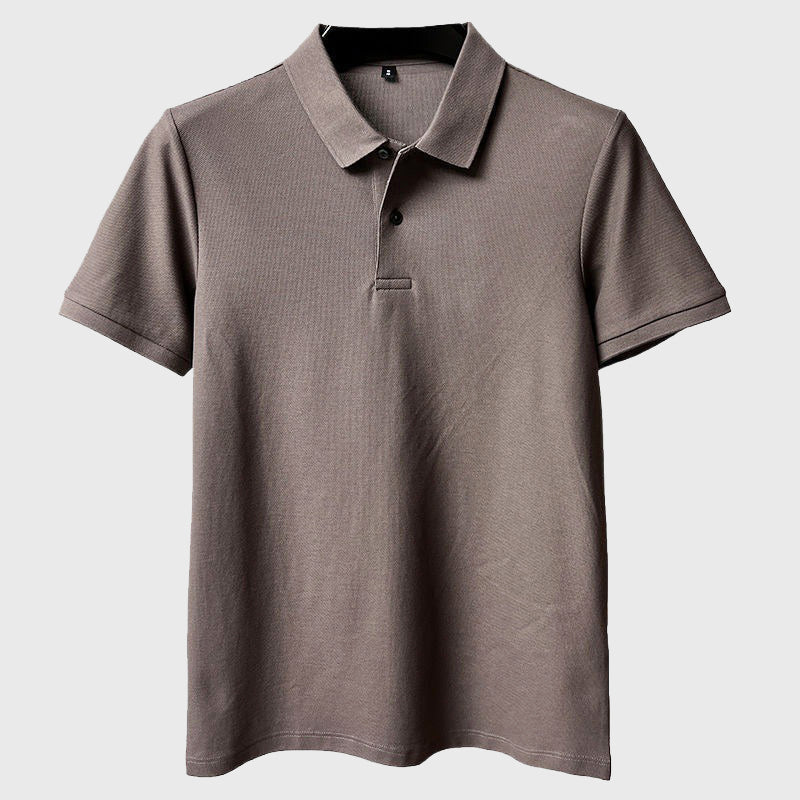 John | Men's Classic Knit Polo Shirt-MODAUTLET