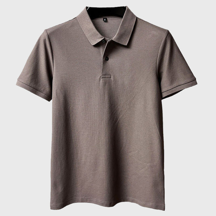 John | Men's Classic Knit Polo Shirt-MODAUTLET