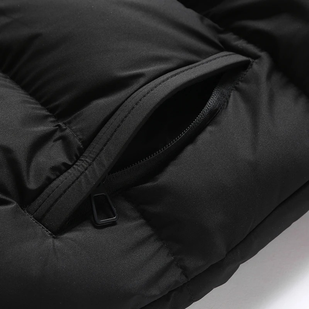 Chaqueta acolchada de plumón con aislamiento para hombre