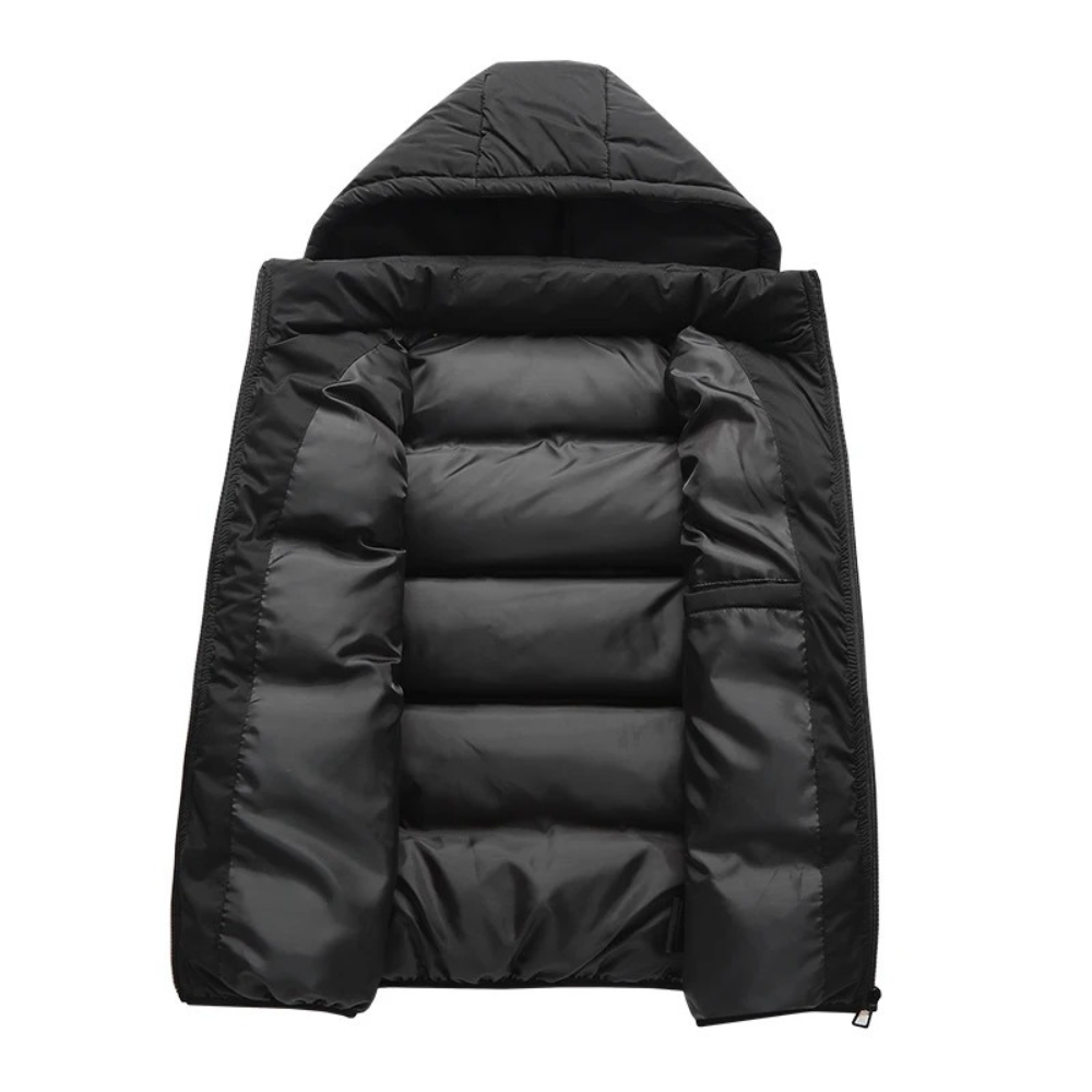 Chaqueta acolchada de plumón con aislamiento para hombre