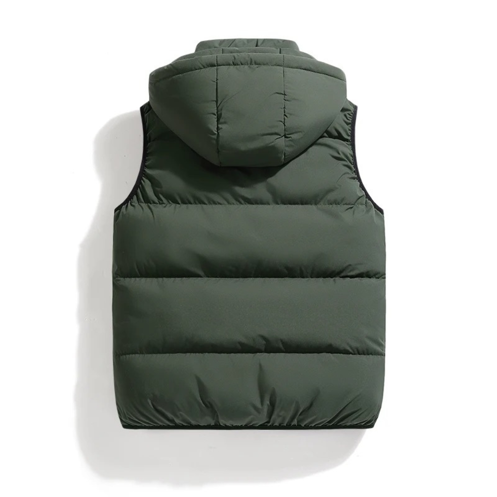 Chaqueta acolchada de plumón con aislamiento para hombre