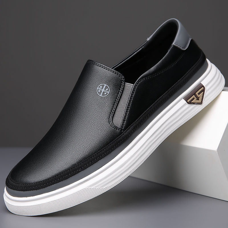 John | Men's Slip-On Shoes with Thick Sole-MODAUTLET
