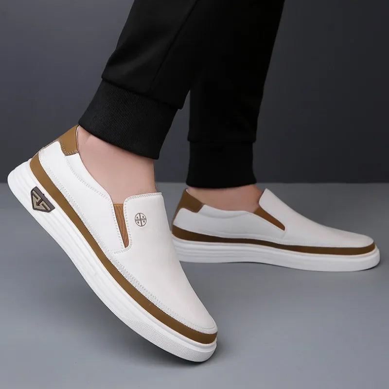 John | Men's Slip-On Shoes with Thick Sole-MODAUTLET