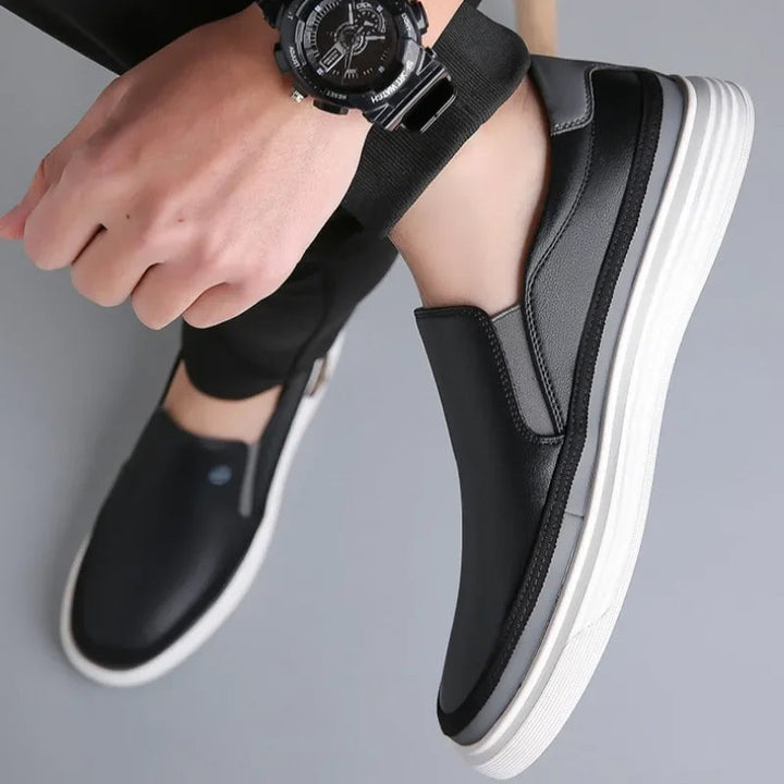 John | Men's Slip-On Shoes with Thick Sole-MODAUTLET