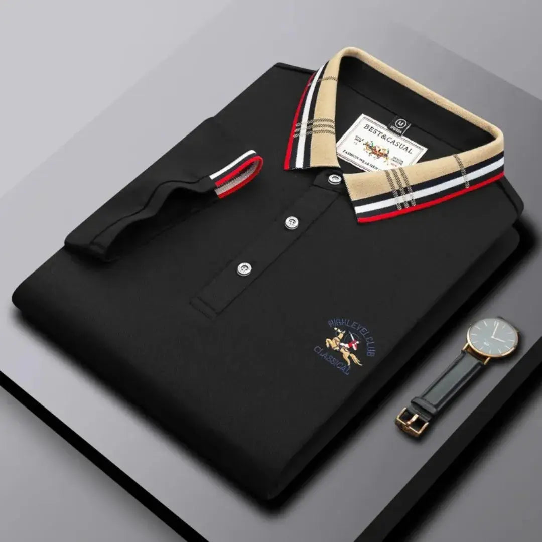 Kairo Classic Polo Shirt Black
