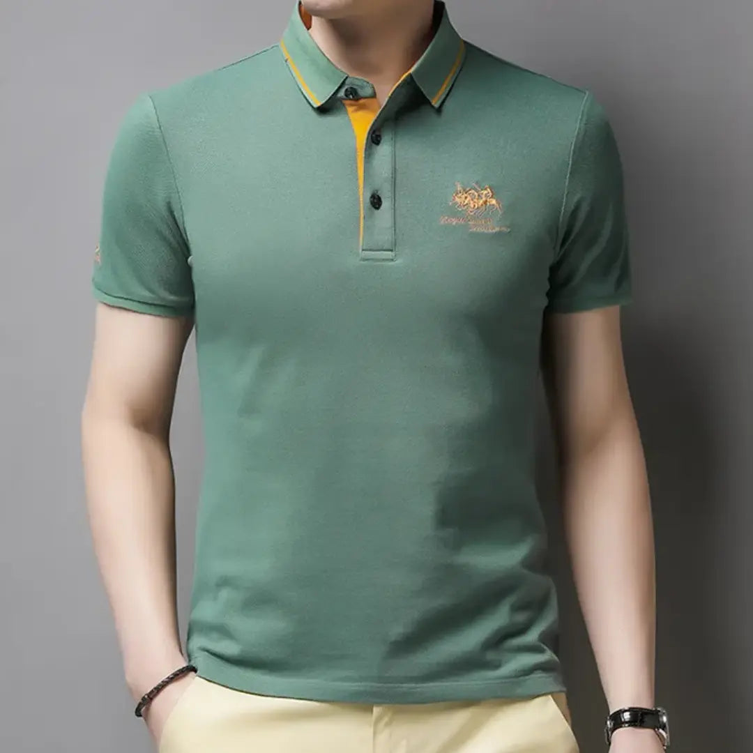 Classic Polo Shirt for Timeless Style-MODAUTLET