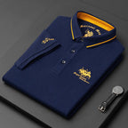 Classic Polo Shirt for Timeless Style Navy Blue
