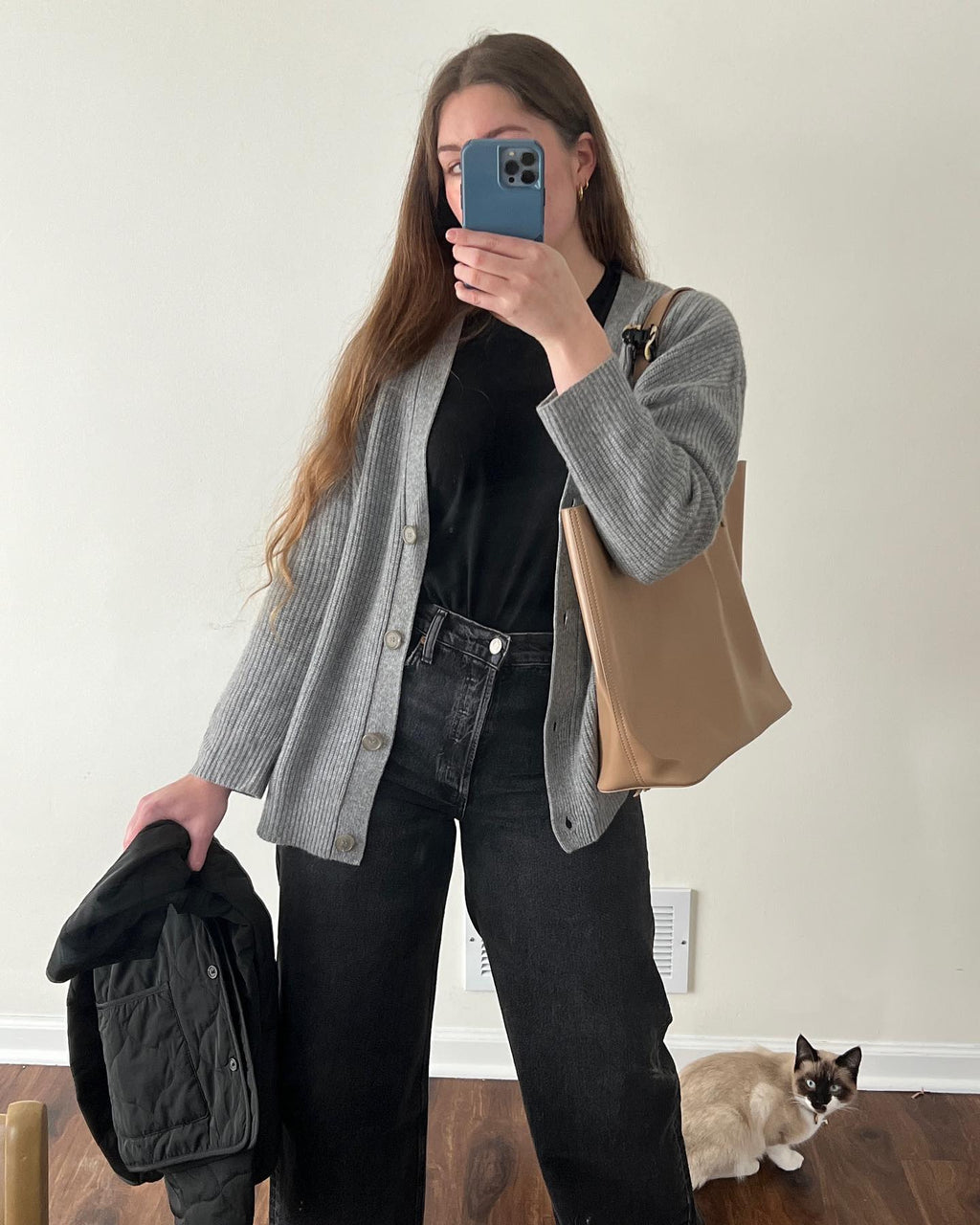 Women's Oversized Ribbed Button Front Cardigan – Cozy & Casual