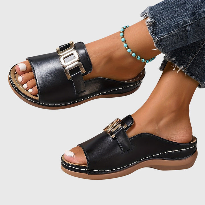 Kathryn | Women's Comfy Buckle Sandals-MODAUTLET