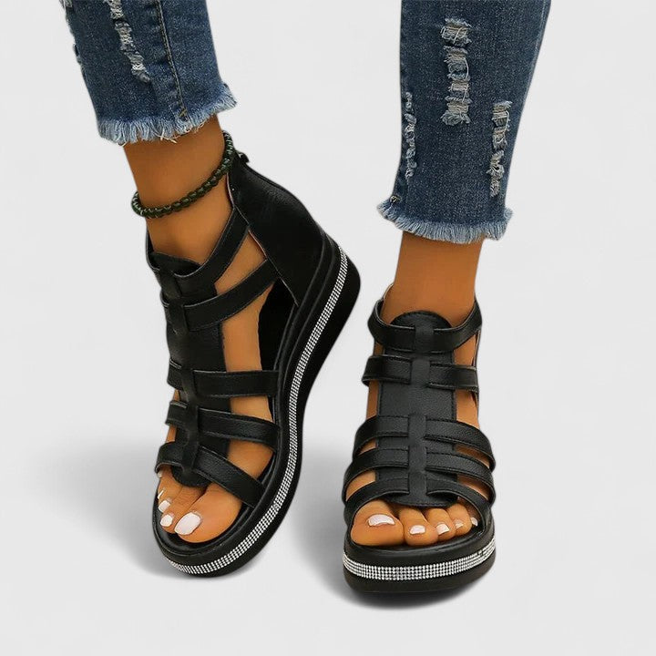 Kendall | Women's Orthopedic Strass Sandals-MODAUTLET
