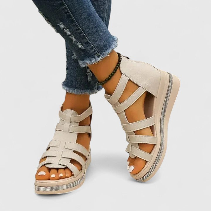 Kendall | Women's Orthopedic Strass Sandals-MODAUTLET
