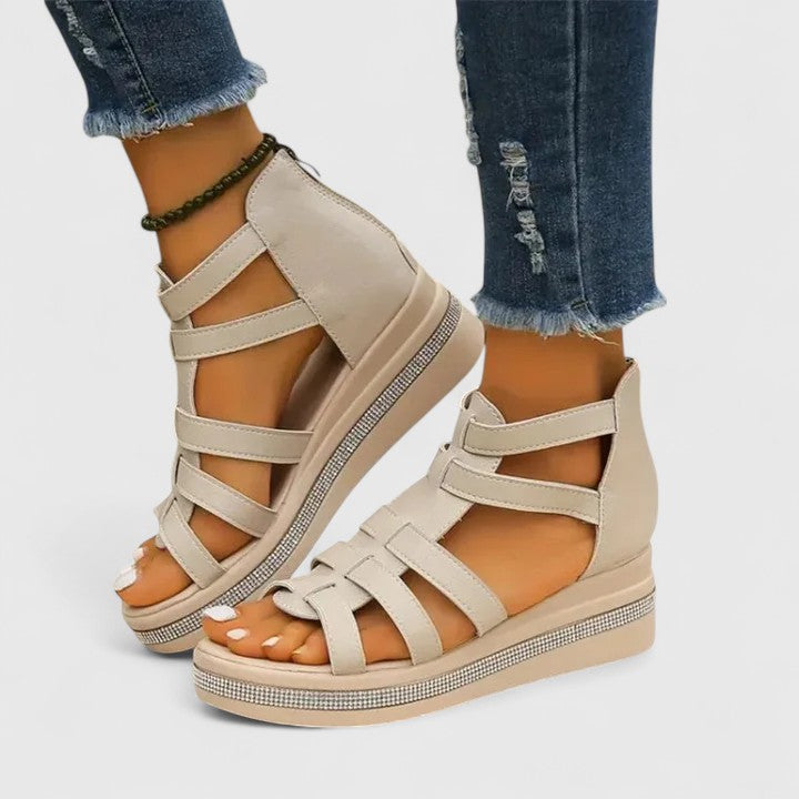Kendall | Women's Orthopedic Strass Sandals-MODAUTLET