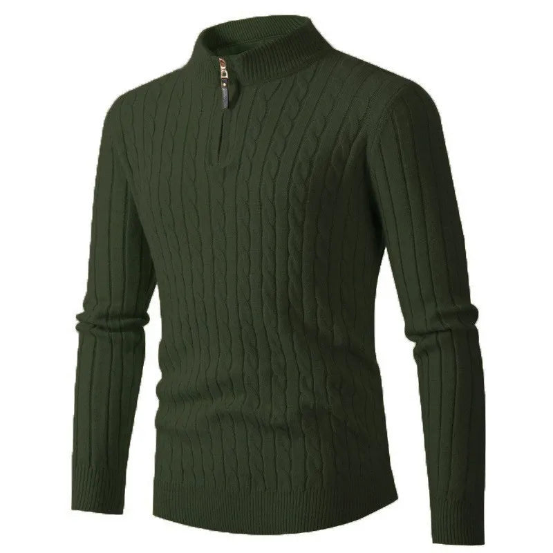 Knitted Liverpool Sweater for Ultimate Comfort Green