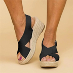 Women's Comfortable Sandals | Stylish Footwear for Pain-Free Walking Black