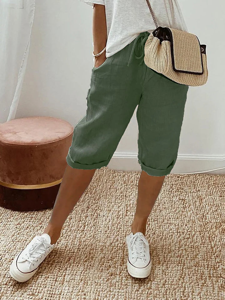 Women's Casual Drawstring Waist Pants for Comfort and Style