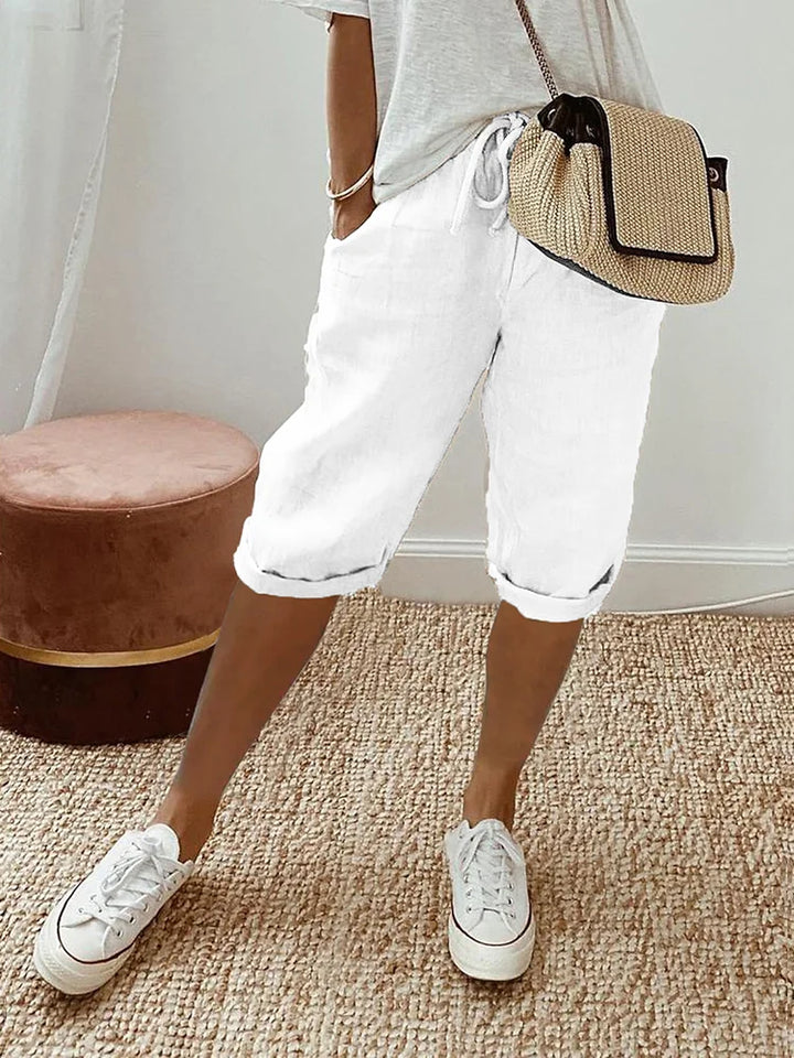 Women's Casual Drawstring Waist Pants for Comfort and Style