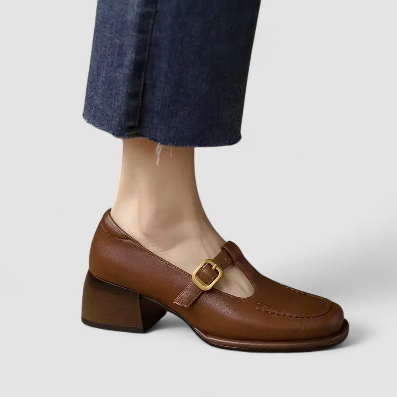 Kyrahnae | Women's Orthopedic T-Strap Mary Jane Shoes-MODAUTLET