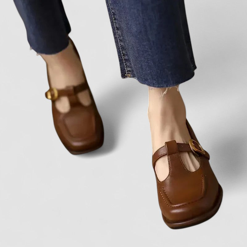Kyrahnae | Women's Orthopedic T-Strap Mary Jane Shoes-MODAUTLET