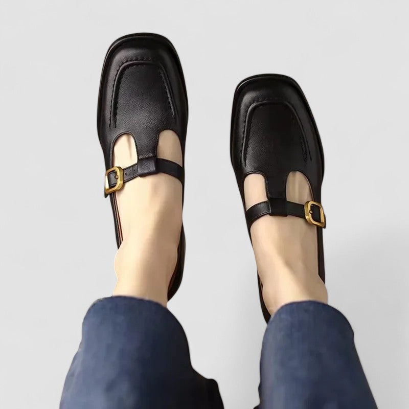 Kyrahnae | Women's Orthopedic T-Strap Mary Jane Shoes-MODAUTLET