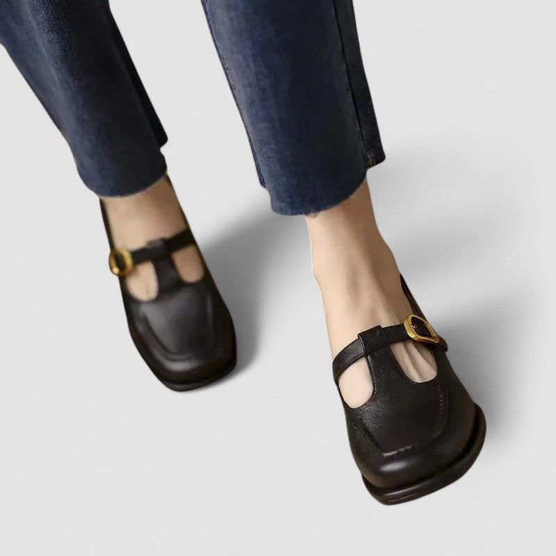 Kyrahnae | Women's Orthopedic T-Strap Mary Jane Shoes-MODAUTLET